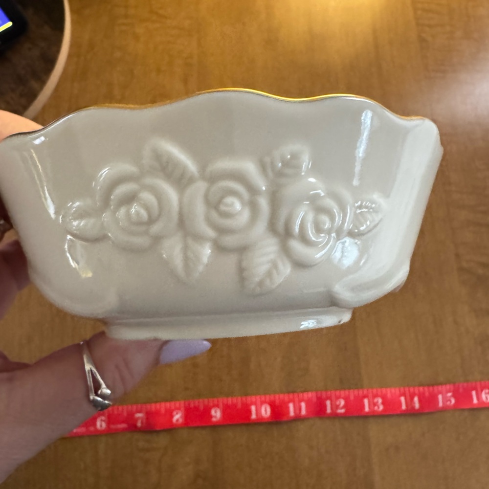 Lenox White Ceramic Dish